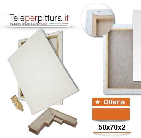 Tele Per Dipingere su Misura - Belle Arti Online Shop Prezzi