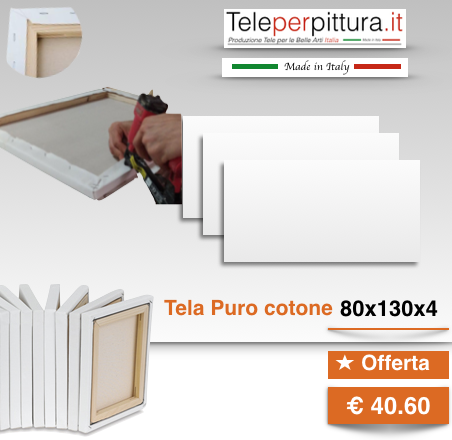 Tele Bianche Prezzi Trento 80x130 spessore 4cm