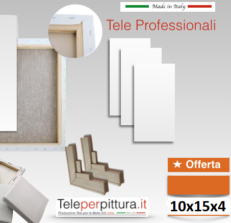 Tele Per Pittori Online Lazio 10x15 spessore 4cm