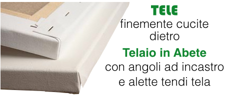 Tele per Pittura Prezzi Costi Economiche