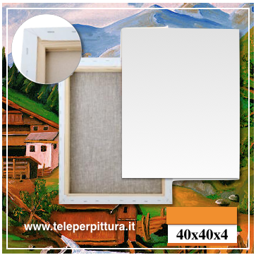 Ingrosso Tela Per Quadri Potenza 40x40 spessore 4cm