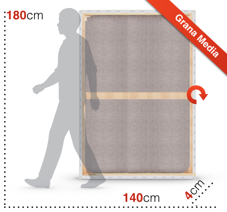 Ingrosso Tele Per Dipingere Costi 140x180 spessore 4cm