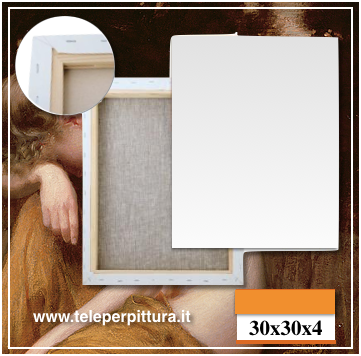 3 Pcs Tela per Dipingere 30x30 cm 25x25 cm 15x20 cm, Tele Artistiche  Tavole, Tele Prestirate