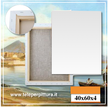 Tela Per Dipingere Campania 40x60 spessore 4cm