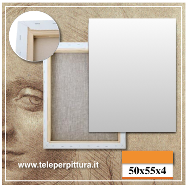 Tela Per Pittori Ancona 50x55 spessore 4cm