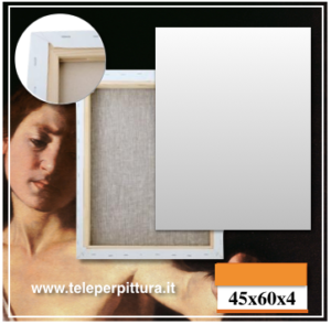 Tela Per Pittura Roma 45x60 spessore 4cm - Belle Arti