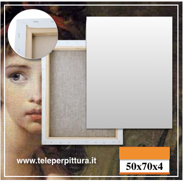 Tela Per Quadri Campobasso 50x70 spessore 4cm