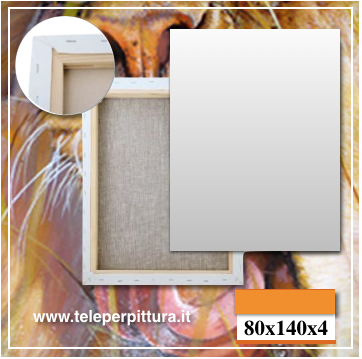 Tele Bianche per Pittori 80x140 spessore 4cm