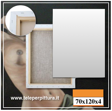 Tele Per Dipingere Trento 70x120 spessore 4cm