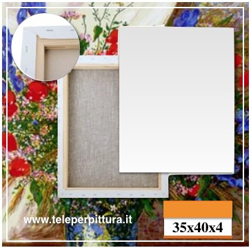 Tele Per Pittura Brindisi 35x40 spessore 4cm