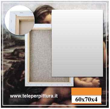 Tele Per Pittura Palermo 60x70 spessore 4cm