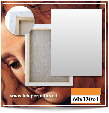 Tele Per Pittura Sardegna 60x130 spessore 4cm