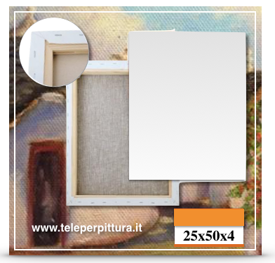 Tele Per Pitture Lecce 25x50 spessore 4cm