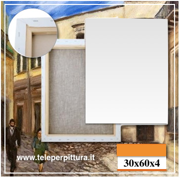 Tele Per Quadri 30x60 spessore 4cm