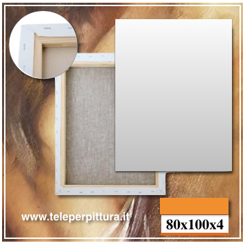 Tele Per Quadri Lecce 80x100 spessore 4cm