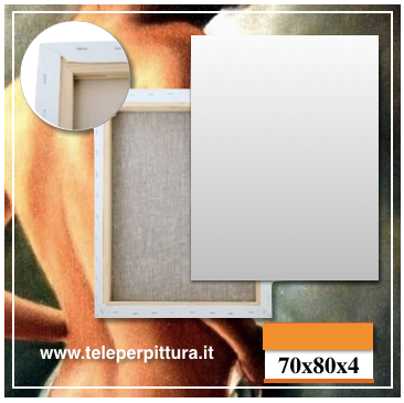 Tele Per Quadri Veneto 70x80 spessore 4cm