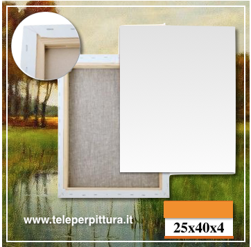 Tele Per Pittura Bari 25x40 spessore 4cm