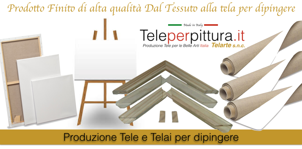 Produzione Tele Per Pittura e Dipingere