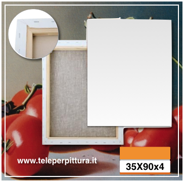 Tele con Telaio 35X90 canvas online