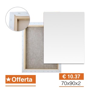 Economiche tele per pittura 70 x90